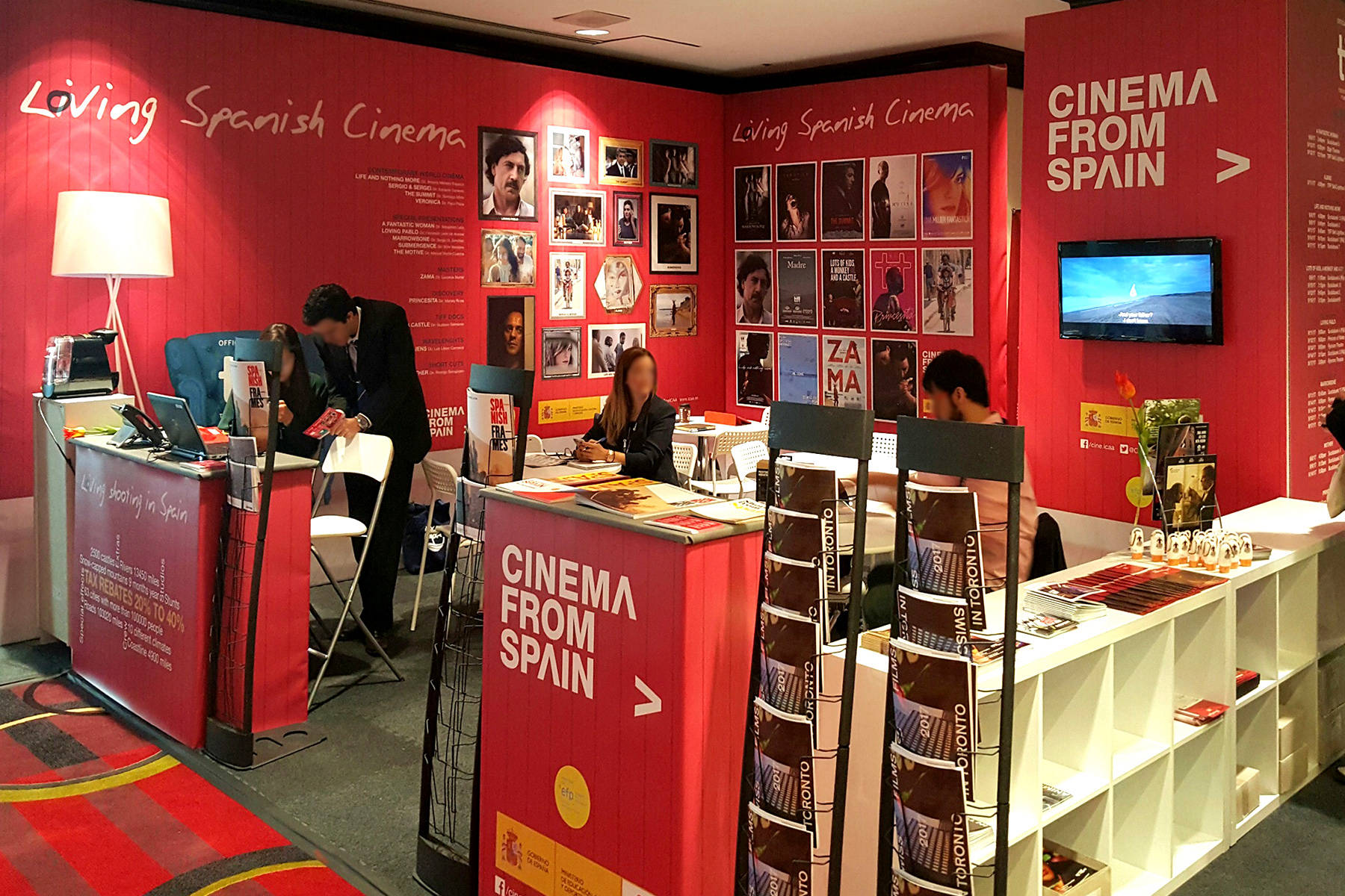 ICAA Stand · Toronto Int'l Film Festival 2017